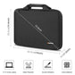 Frendorf | HAWEEL 13,0 Zoll-14,0 Zoll Aktentasche Umhängetasche Laptop Tasche Für Macbook, Lenovo Thinkpad, ASUS, HP (Schwarz)