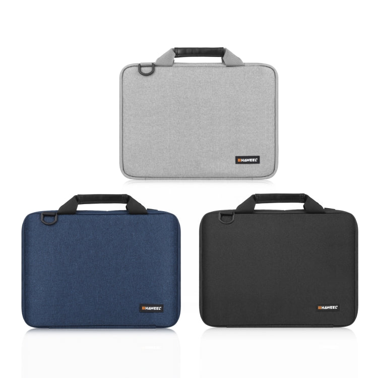 Frendorf | HAWEEL 13,0 Zoll-14,0 Zoll Aktentasche Umhängetasche Laptop Tasche Für Macbook, Lenovo Thinkpad, ASUS, HP (Schwarz)