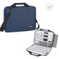 Frendorf | HAWEEL 14,0 Zoll - 16,0 Zoll Aktentasche Crossbody Laptop Tasche für Macbook, Lenovo Thinkpad, ASUS, HP (Navy Blau)