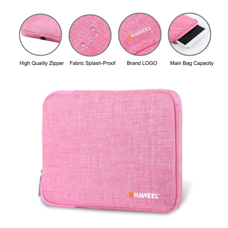 Frendorf | HAWEEL 7.9 Zoll Sleeve Case Reißverschluss Aktentasche Tragetasche, Für iPad mini 4 / iPad mini 3 / iPad mini 2 / iPad mini, Galaxy, Lenovo, Sony, Xiaomi, Huawei 7.9 Zoll Tablets (Rosa)