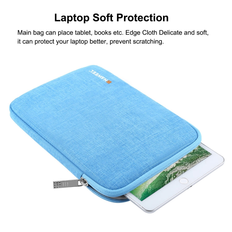 Frendorf | HAWEEL 7.9 Zoll Sleeve Case Reißverschluss Aktentasche Tragetasche, Für iPad mini 4 / iPad mini 3 / iPad mini 2 / iPad mini, Galaxy, Lenovo, Sony, Xiaomi, Huawei 7.9 Zoll Tablets (Blau)