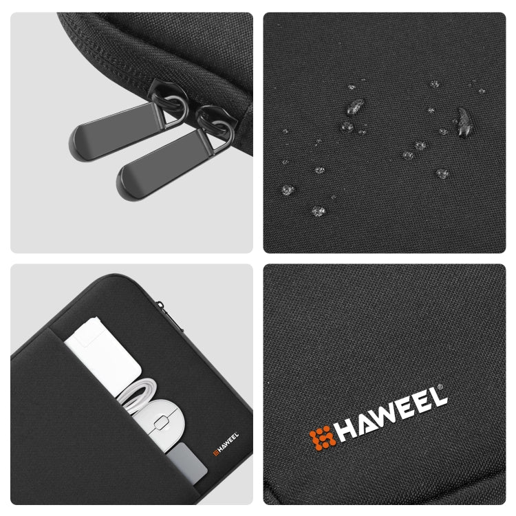 Frendorf | HAWEEL 11 Zoll Sleeve Case Reißverschluss Aktentasche Tragetasche Für Macbook, Samsung, Lenovo, Sony, DELL Alienware, CHUWI, ASUS, HP, 11 Zoll und darunter Laptops / Tablets (Schwarz)