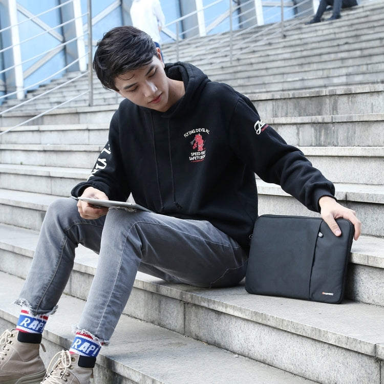 Frendorf | HAWEEL 15,0 Zoll Sleeve Case Reißverschluss Aktentasche Laptop Tragetasche, für Macbook, Samsung, Lenovo, Sony, DELL Alienware, CHUWI, ASUS, HP, 15 Zoll und darunter Laptops (Schwarz)