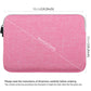 Frendorf | HAWEEL 15,0 Zoll Sleeve Case Zipper Aktentasche Laptop Tragetasche, Für Macbook, Samsung, Lenovo, Sony, DELL Alienware, CHUWI, ASUS, HP, 15 Zoll und kleinere Laptops (Pink)