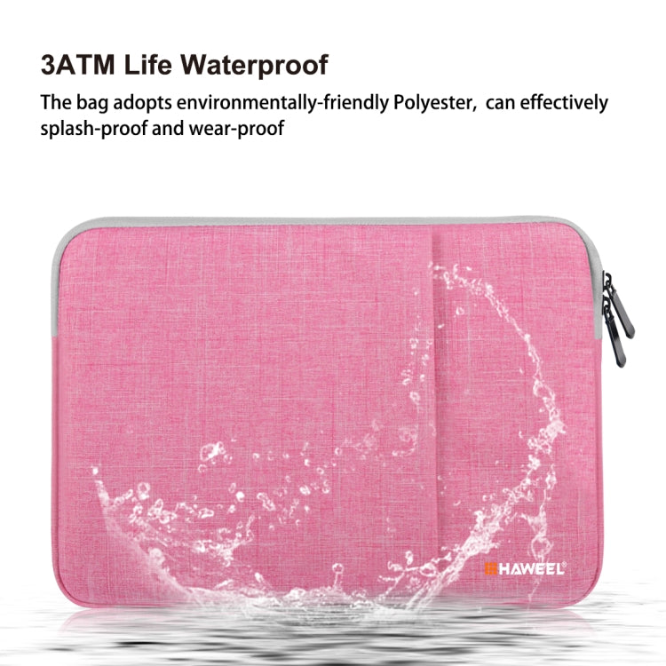 Frendorf | HAWEEL 15,0 Zoll Sleeve Case Zipper Aktentasche Laptop Tragetasche, Für Macbook, Samsung, Lenovo, Sony, DELL Alienware, CHUWI, ASUS, HP, 15 Zoll und kleinere Laptops (Pink)