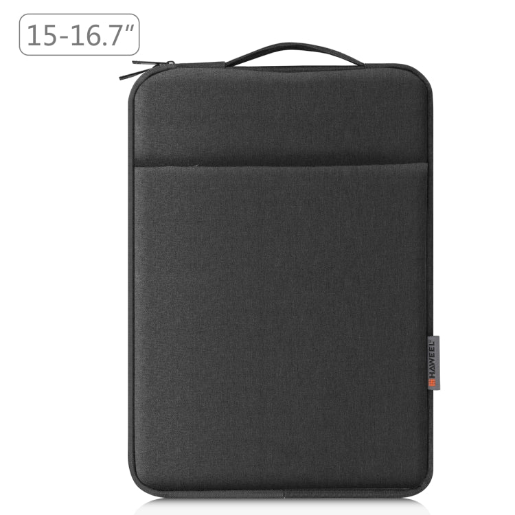 Frendorf | HAWEEL Laptop Sleeve Case Zipper Aktentasche mit Griff für 15-16,7 Zoll Laptop (Schwarz)
