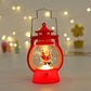 HZZKZZ Weihnachtsornamente LED Laterne Licht Weihnachtsmann Fröhliche Weihnachten Dekorationen für Zuhause 2023 Xmas Navidad Noel Geschenk