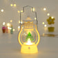 HZZKZZ Weihnachtsornamente LED Laterne Licht Weihnachtsmann Fröhliche Weihnachten Dekorationen für Zuhause 2023 Xmas Navidad Noel Geschenk