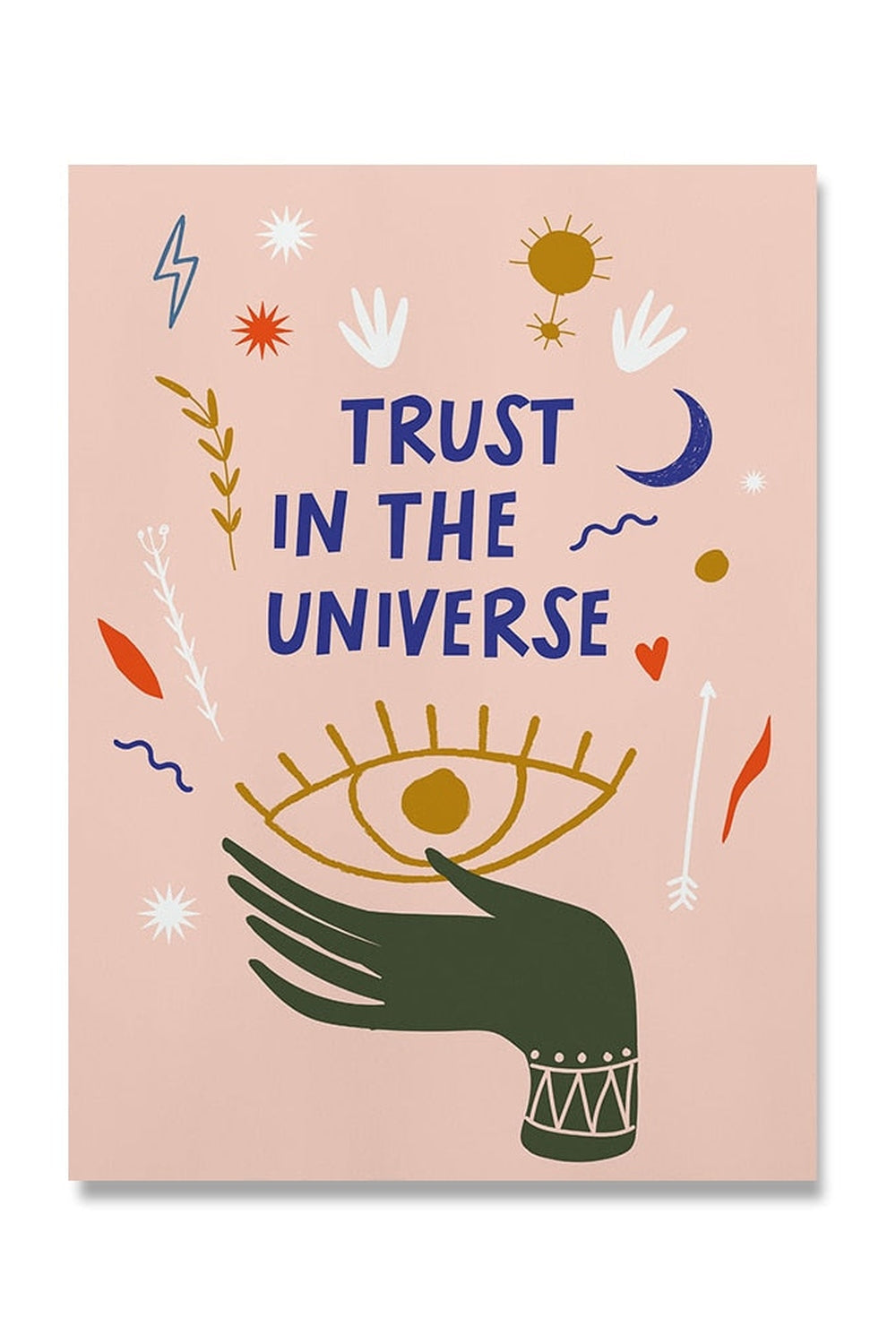 Psychedelisches Universum Leinwandkunst