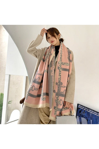 Herbstdekoration Cashmere Luxus Schals