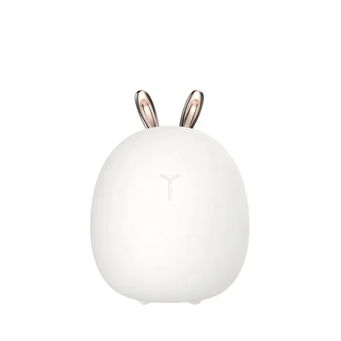 Frendorf | GlowCritter Nachtlampe | USB Wiederaufladbare LED Kinderlampe | Leuchtende Tier-Dekoration | Hase & Reh