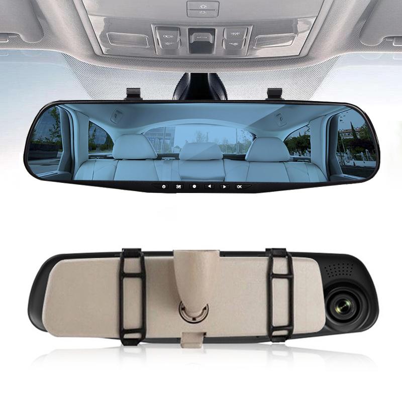 Frendorf | Dual-Linsen DashCam Fahrzeug Front- und Rückfahrkamera HD 1080P Video Rekorder