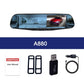 Frendorf | Dual-Linsen DashCam Fahrzeug Front- und Rückfahrkamera HD 1080P Video Rekorder