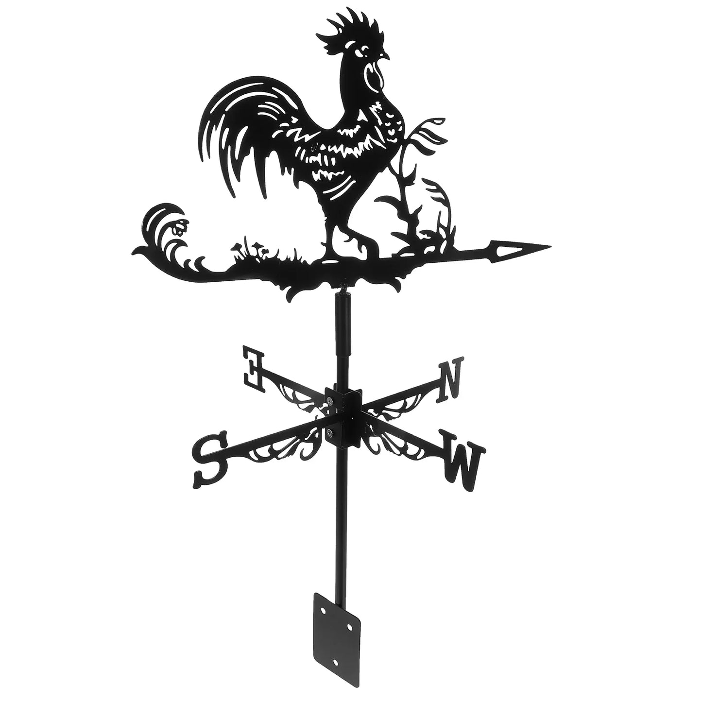 Schützende Hahn-Wetterfahne