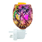 Frendorf | NovaMist 3D Glas Wachsschmelzer | Elektrische Duftlampe mit Glasschale | Aromatherapie & Raumduft | Schmetterlings-Design