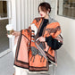 Herbstdekoration Cashmere Luxus Schals