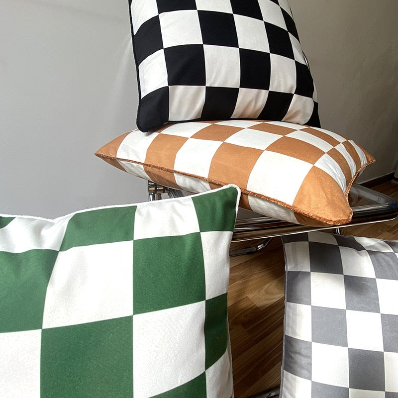 Frendorf | Skakternet Kissenbezug – Stilvolles und Modernes Design für Ihr Zuhause