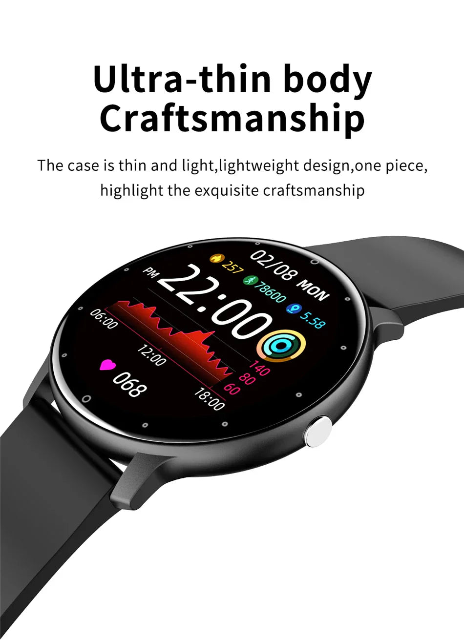 Frendorf | Neue 1.28'' Voll-Touchscreen Wasserdichte Sport Smartwatch Fitness Tracker