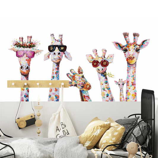 Frendorf | Coole Giraffenfamilie Wandaufkleber