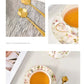 Elegante Bone China Porzellan Kaffeetasse - Luxuriöses und einzigartiges Design