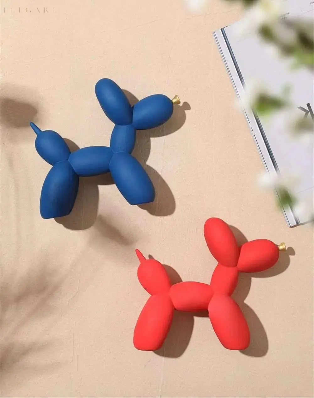Haku - Ballonornament mit goldenem Schnabel