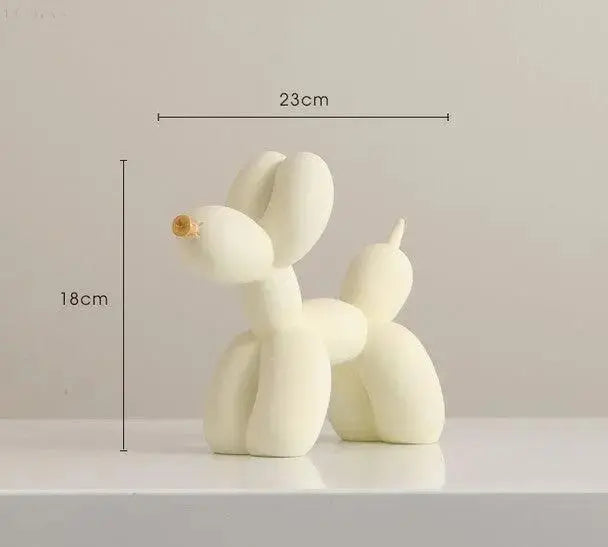 Haku - Ballonornament mit goldenem Schnabel