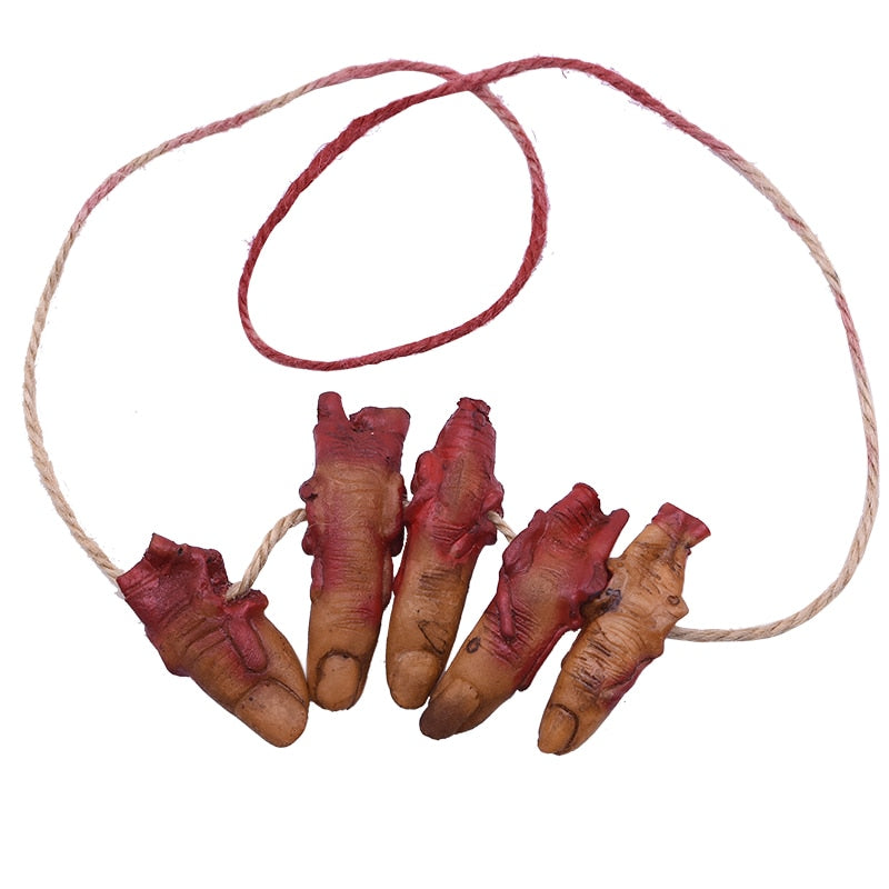 Halloween Blut Requisiten Fake Gruselige Kaputte Fledermaus Hände Füße Ornamente für Spukhaus Halloween Vampir Party Dekorationen