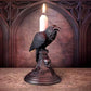 Halloween Gothic Kerzenhalter Ornament Harz Heimdekoration Geschenk