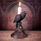 Halloween Gothic Kerzenhalter Ornament Harz Heimdekoration Geschenk