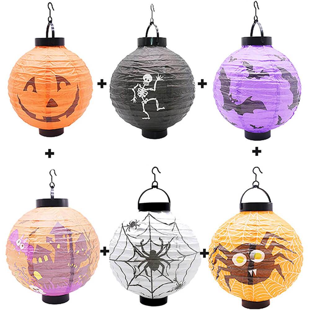 Frendorf | Halloween Hängende Papierlaternen 6Stk