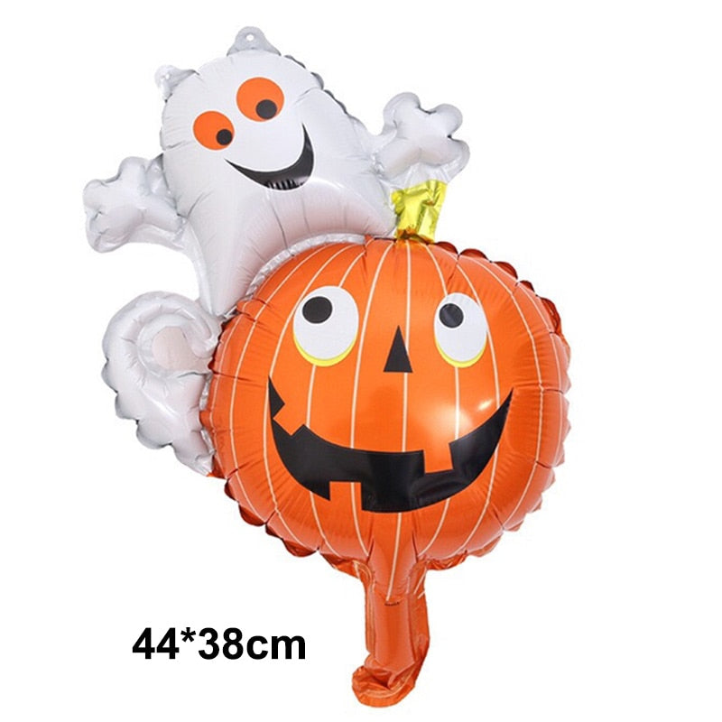 Halloween aufblasbarer Geist Baum Ballons Kürbisse Mumie Miko für Outdoor Indoor Garten Halloween Party Kinder aufblasbares Spielzeug Deko