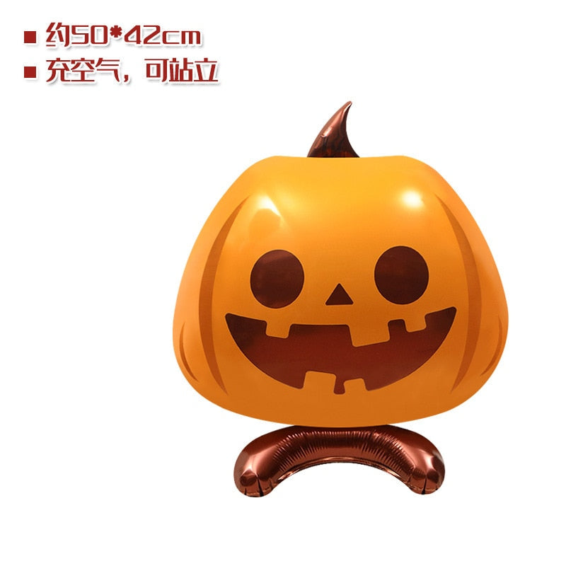 Halloween aufblasbarer Geist Baum Ballons Kürbisse Mumie Miko für Outdoor Indoor Garten Halloween Party Kinder aufblasbares Spielzeug Deko