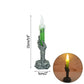 Halloween Skull LED Kerzenlicht Geisterhand Kerzenhalter Batteriebetriebene LED Licht Flammenloses Licht Horror Requisiten Halloween Party Bar Deko
