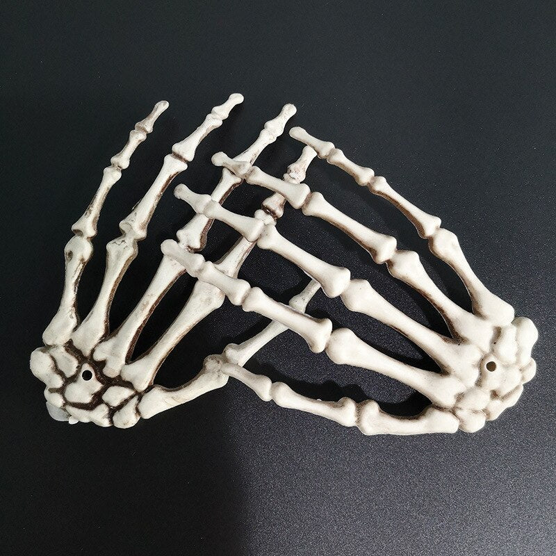 Halloween-Skelett-Schädel-Simulation Skelett-Hand-Knochen Gartenrasendekoration Spukhaus-Horror Halloween-Heimdekoration 2023
