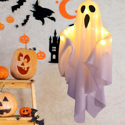 Frendorf | Spooky Halloween Stoffgeist Hängeleuchten für Partyschmuck