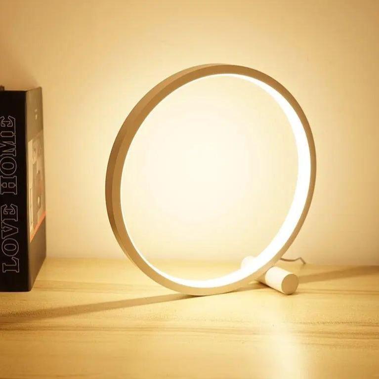 Frendorf - dimmbare LED Touch Runde Tischlampe für kreative Räume