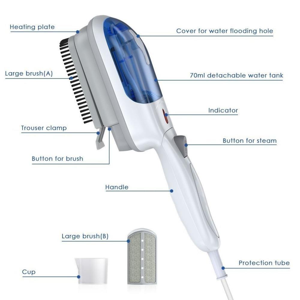 Frendorf | Tragbarer Handheld Kleidungsdampfgarer