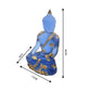 Handgefertigte Harzhandwerk Geschenk Transparente Buddha Statue Glück Feng Shui Dekoration Yoga Zen Zuhause Buddhismus Ornamente Mikro Landschaft