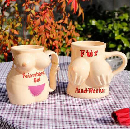 Handgemachte Brüste Tasse - Große Brüste TASSE 450ml