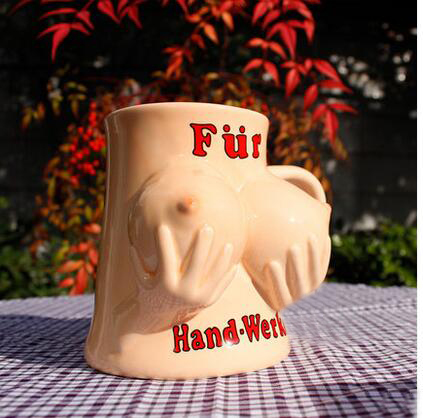 Handgemachte Brüste Tasse - Große Brüste TASSE 450ml