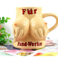 Handgemachte Brüste Tasse - Große Brüste TASSE 450ml