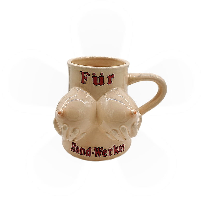 Handgemachte Brüste Tasse - Große Brüste TASSE 450ml