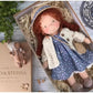 Frendorf | Baumwolle Waldorf Stil Puppe mit Kawaii Details und Stoffverpackung