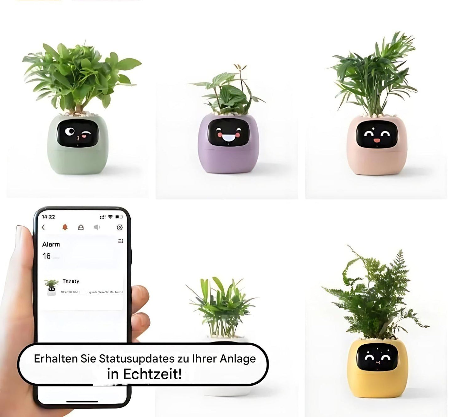 Frendorf | Automatischer Smart-Blumentopf – GreenBuddy SmartPot