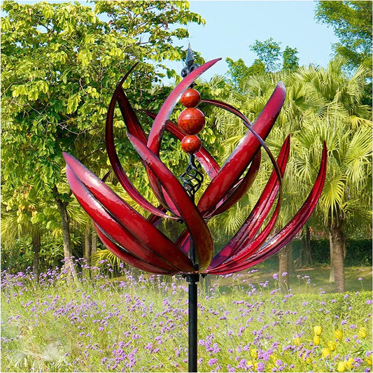 Metallskulptur Windmühle - BreeArt