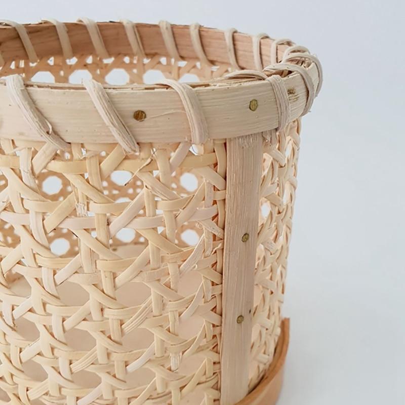 Rattan-Besteck-Organizer