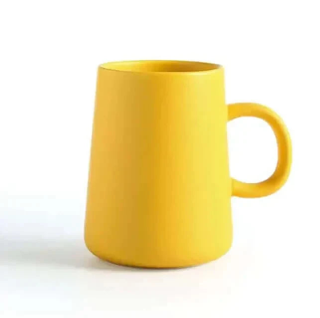 Sehr große Steinzeug-Kaffeetasse