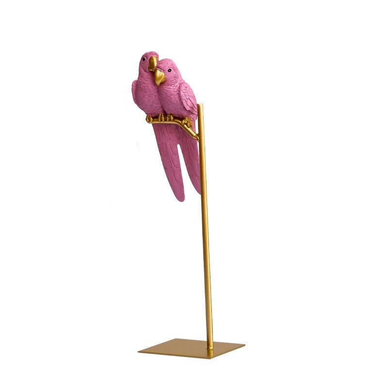 Die Lovebirds Objekt d'Art
