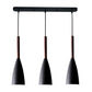 Frendorf | AuroraTrio Design-Hängelampen | Dreier-Set Pendelleuchten | Stilvolle Beleuchtung für Zuhause