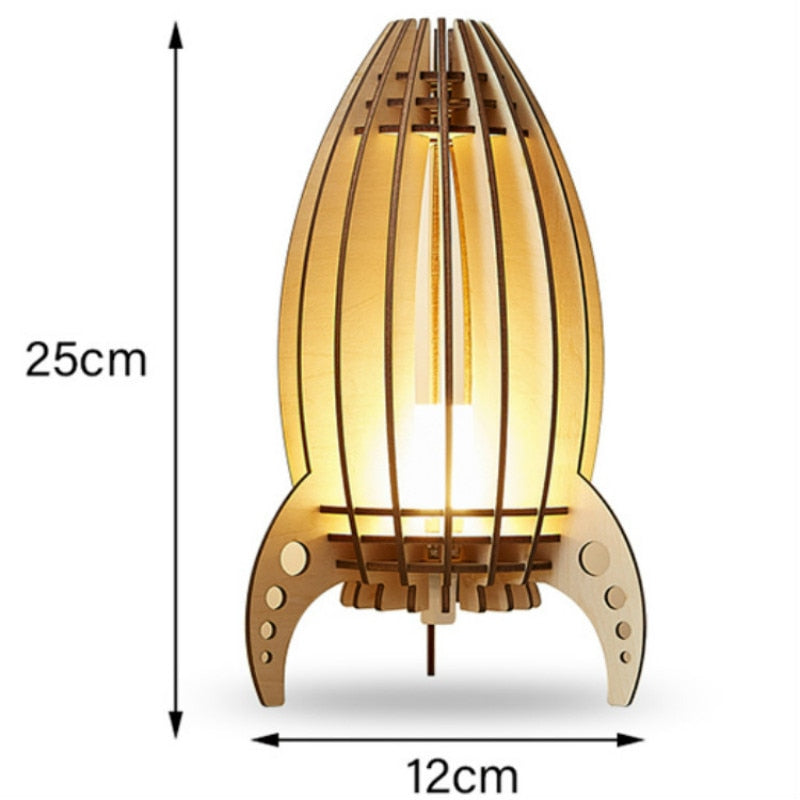 Raketen Nachtlampe